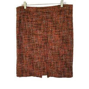 J. Crew Multicolored No. 2 Pencil Skirt size 14